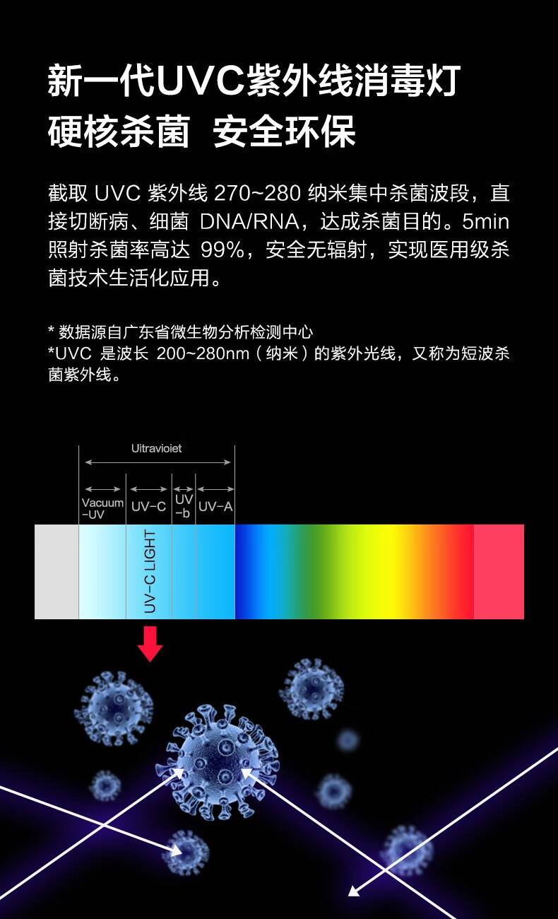 九牧jomoo马桶消毒器紫外线杀菌感应夜灯ipx4级防水9002