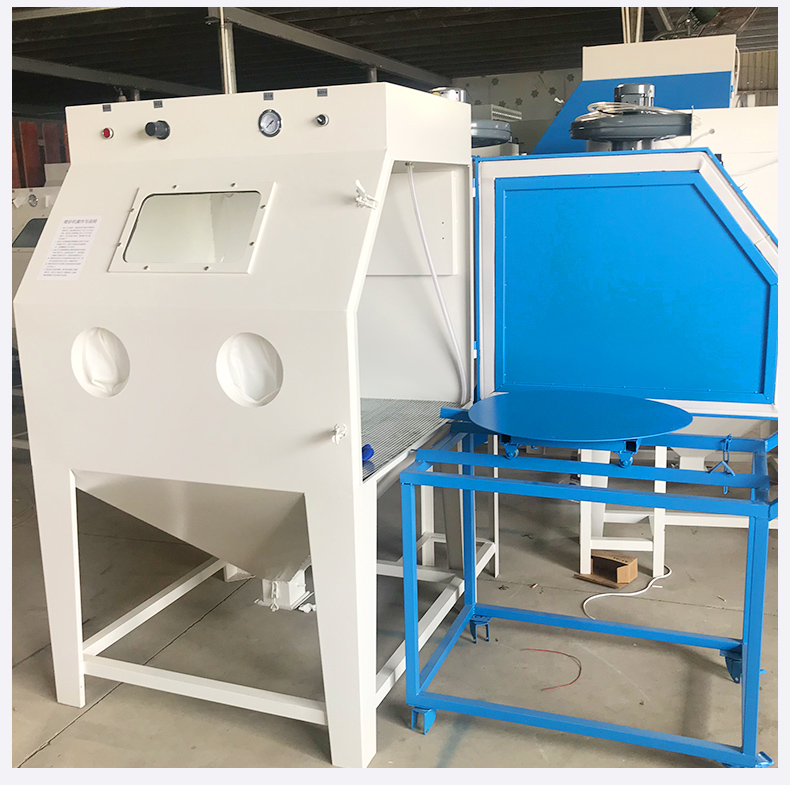 喷砂机小型9060型高压喷沙机除锈抛光翻新去毛刺氧化皮手动打砂机
