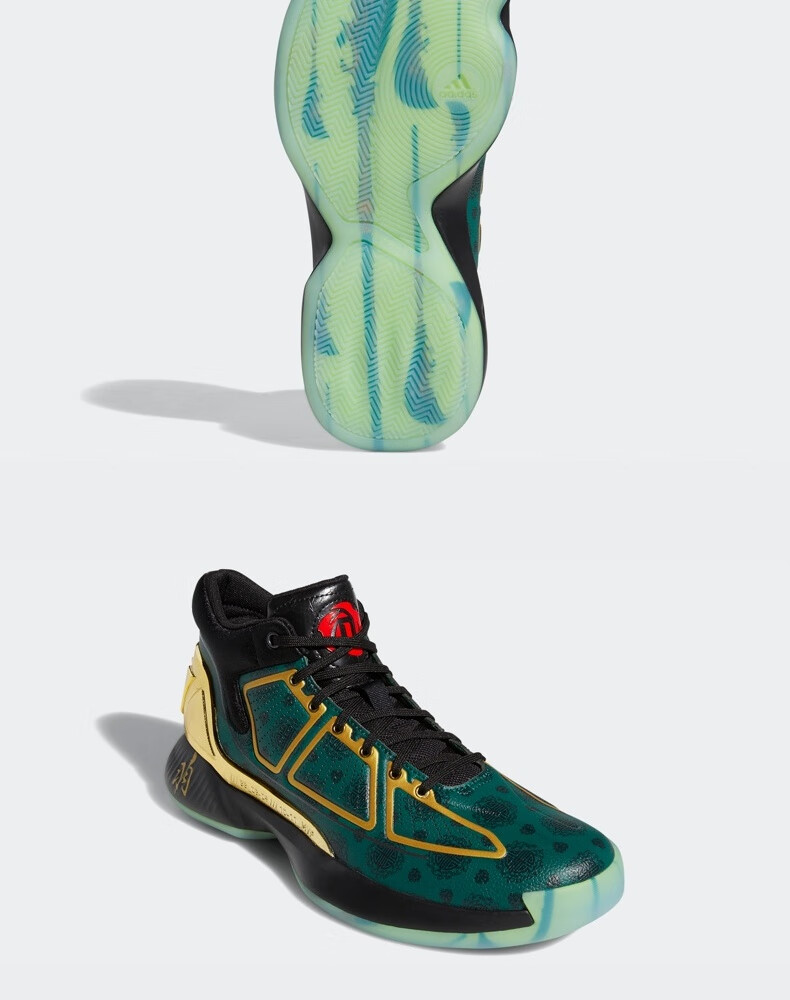 阿迪达斯官网 adidas d rose 10 少年同款男子场上篮球运动鞋fw3656