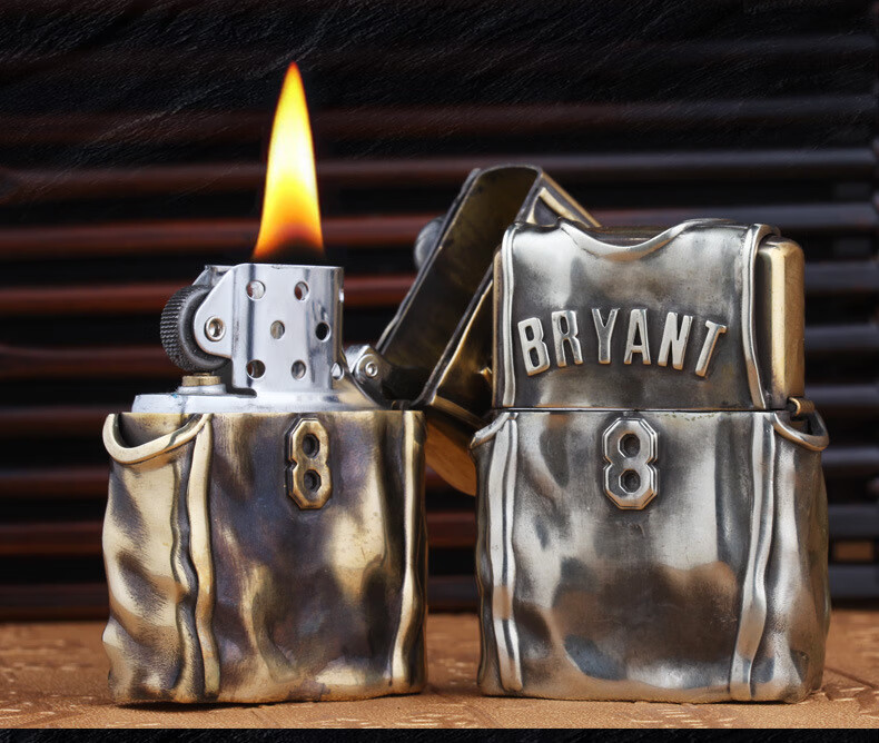 科比打火机zippo芝宝纯铜篮球纪念品收藏詹姆斯送男朋友生日礼物纪念