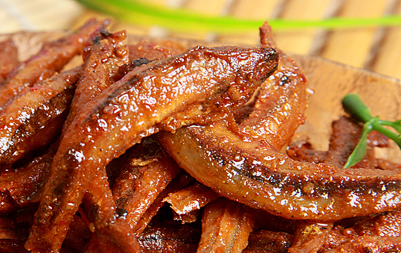 湖南特产岳阳平江美食李辉香辣毛毛鱼小鱼仔小吃零食香辣味