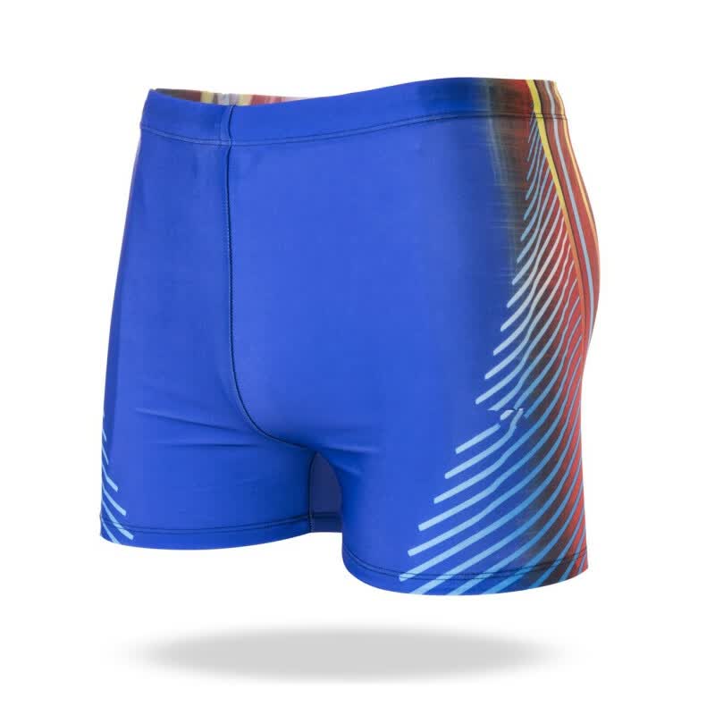 泳裤宽松版男泳裤套装泳裤男成人泡温泉平角泳裤大码游泳裤防水速干