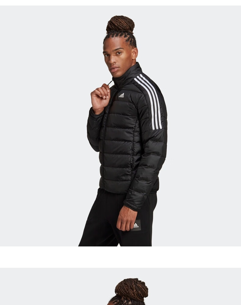 阿迪达斯官网adidas ess down jacket男装冬季户外运动羽绒服gh4589