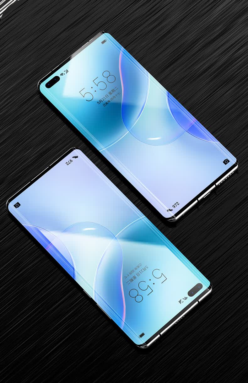 壳百变华为nova8pro手机膜nove8钢化膜全屏覆盖por曲面屏全包保护贴膜