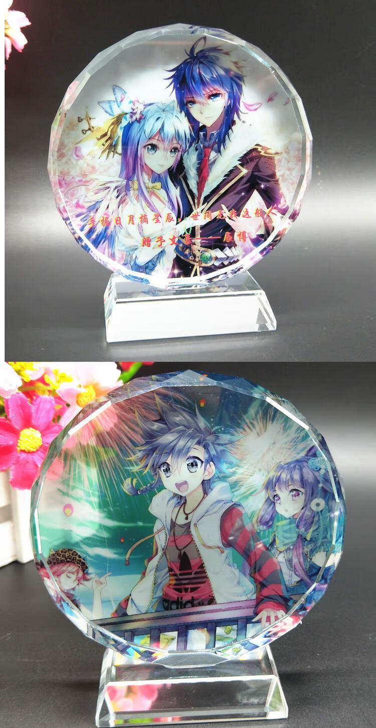 斗罗大陆绝世唐门2斗罗大陆周边霍雨浩唐舞麟舞桐古月娜水晶摆件模型