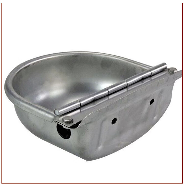 hosono不锈钢牛用饮水碗驴马羊用牛用饮水器不锈钢牛用饮水碗牛用饮水