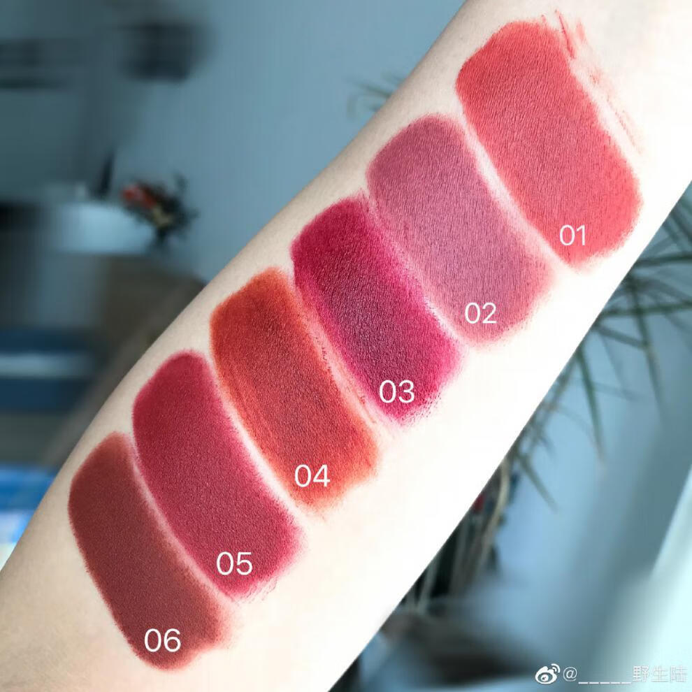 auburn傲本未来恋人纯雾哑光唇膏口红胡萝卜砖红烟粉豆沙色送女友02