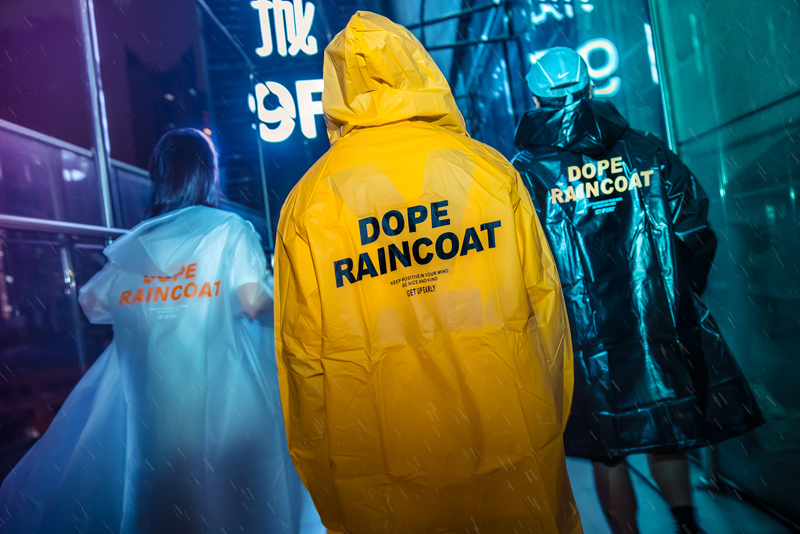 雨衣外套情侣徒步男女韩时尚透明韩版长款个性复古女款