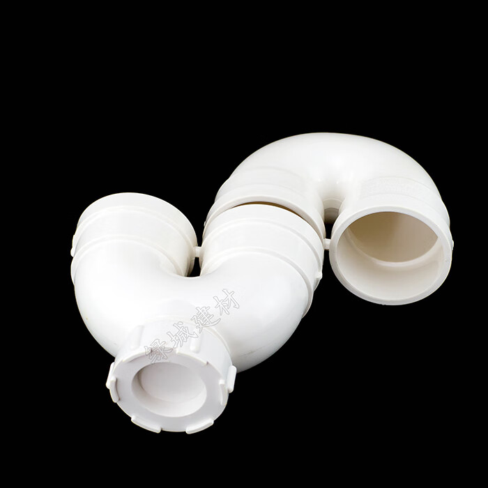 pvc50管u型弯头 大s型弯头 带检u型弯 循环水弯头 排水管配件 50u型