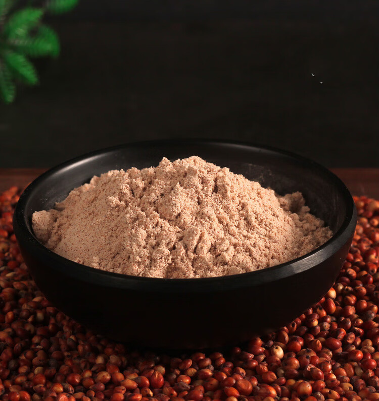 纯红高粱粉农家自磨粗粮粉煎饼生粉馒头粉五谷杂粮面粉 高梁小米黑米