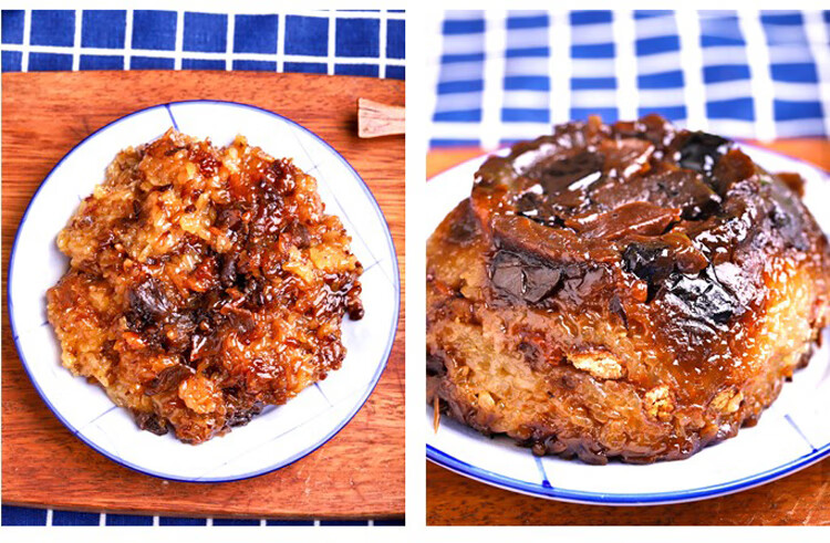 陕西特产八宝蜜枣甑糕西安回民街小吃糯米劲甄镜糕秦一碗花好月圆蜜枣