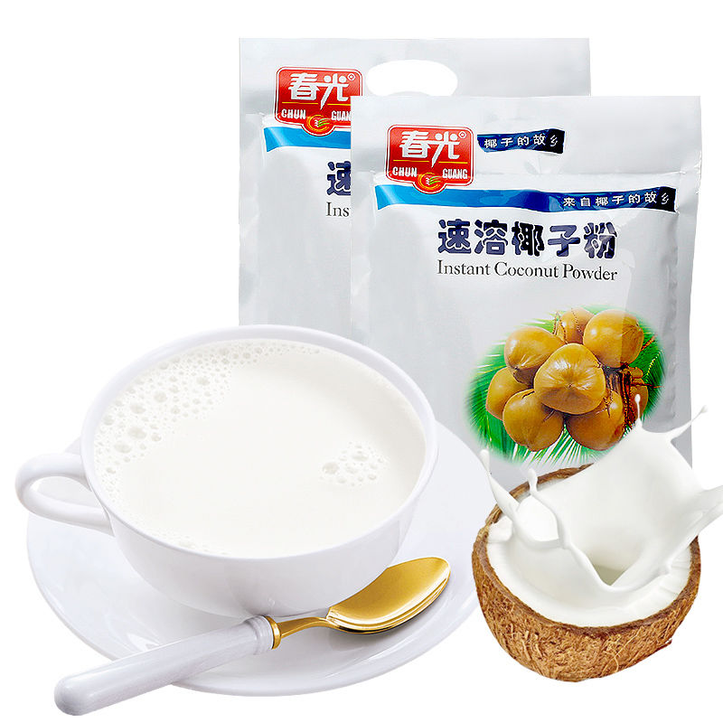 20包海南春光速溶椰子粉椰汁奶粉清补凉饮料早餐下午茶饮品5包选速溶