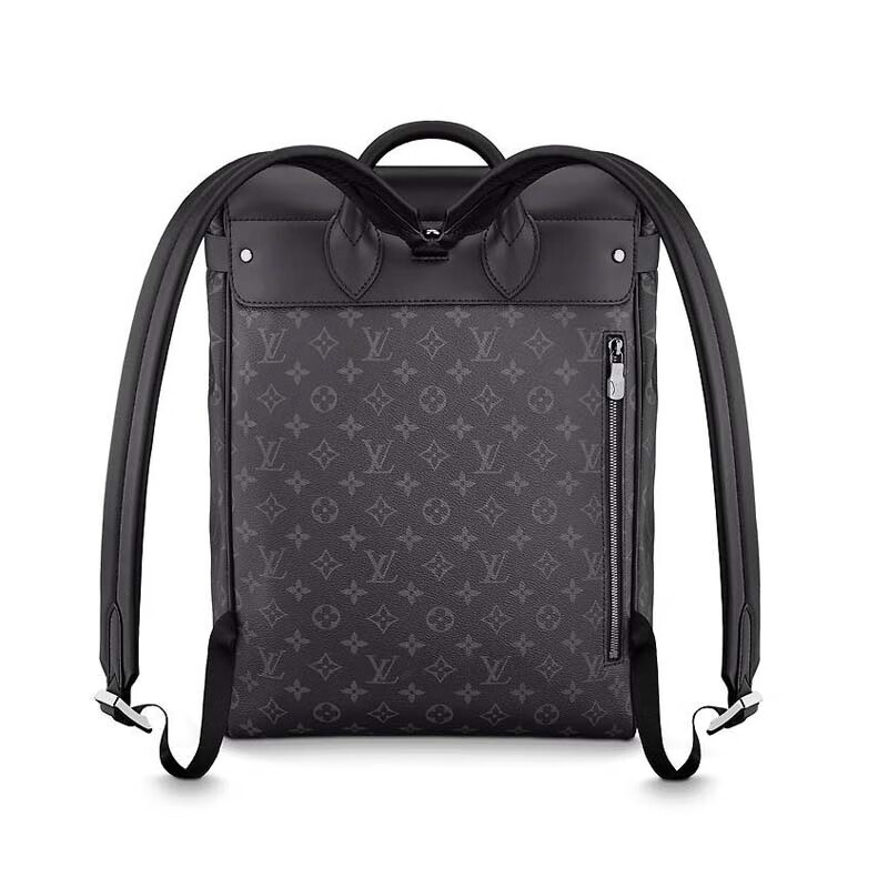louis vuitton/路易威登 男包 经典黑色老花 双肩包 背包 旅行包 m440
