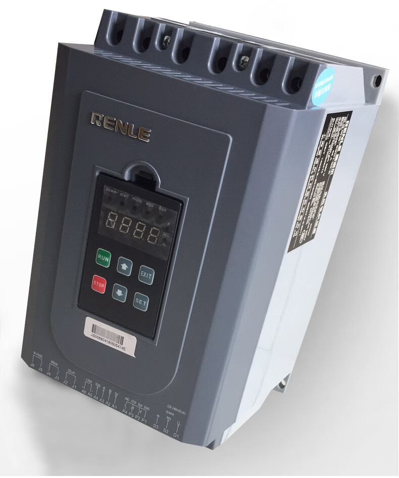 定制上海雷诺尔ssd1外置旁路电机软启动器2230374555kw通用型原装配件