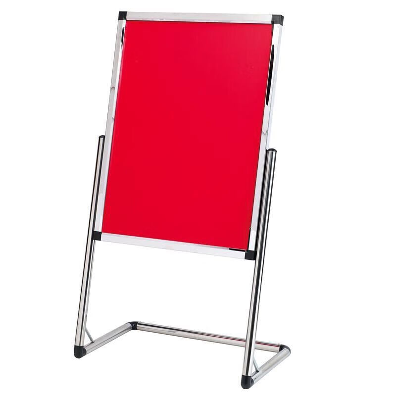 牌子户外立式广告牌水牌招聘架子宣传l型展示架 l金60*80 (展架 板子)