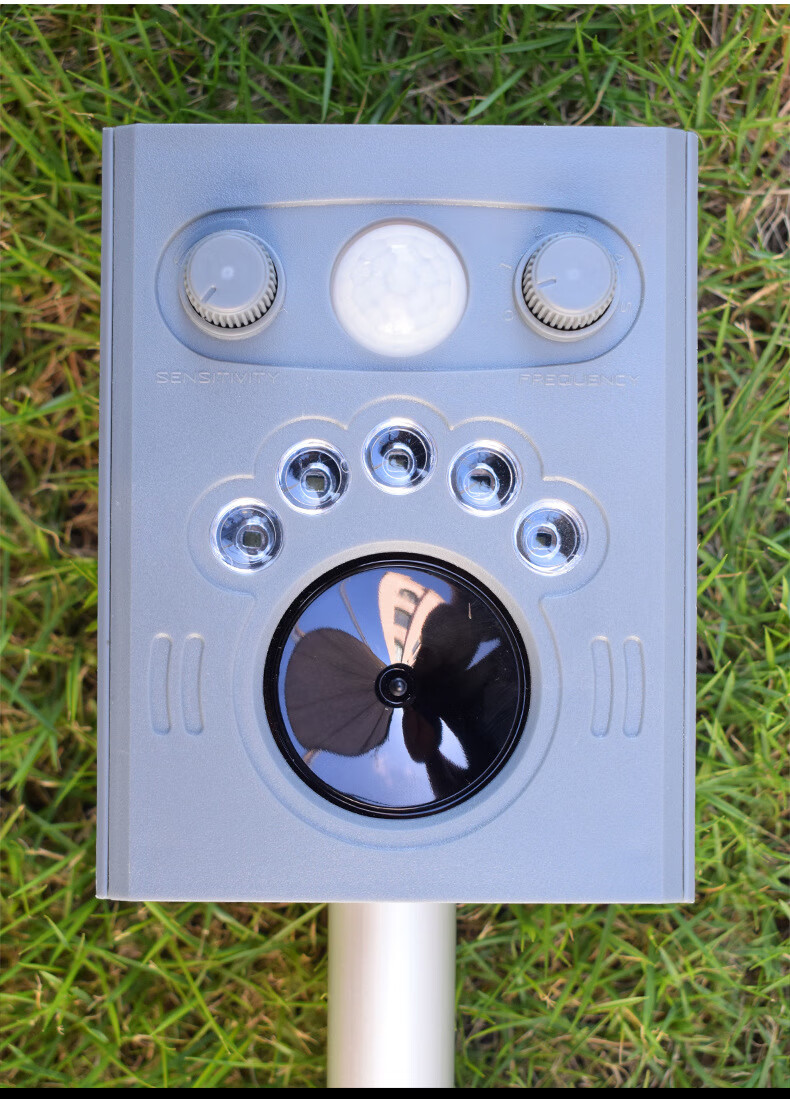 新款太阳能超声波驱鸟器果园专用户外自动赶鸟器农田鱼塘吓鸟防鸟太阳