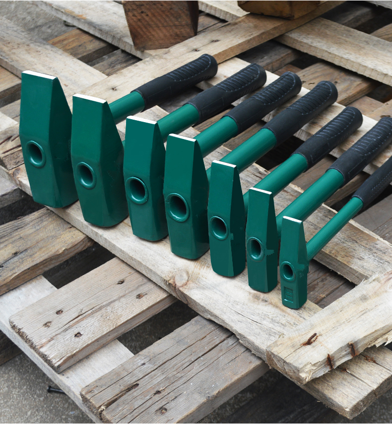 钢管柄钳工锤电工锤电焊锤敲渣焊渣锤子扁头线槽鸭嘴锤敲锈锤工业级