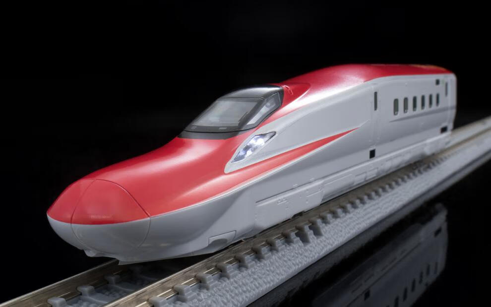 限量高铁模型日本新干线高速列车火车模型fm-002n比例e6系秋田新干线