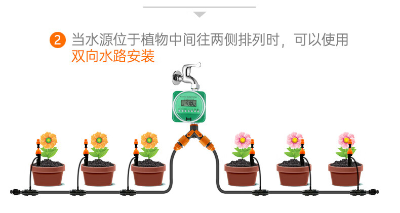 自動噴淋自動澆花器 澆水神器定時噴淋滴灌家用花園澆地智能灌溉噴水