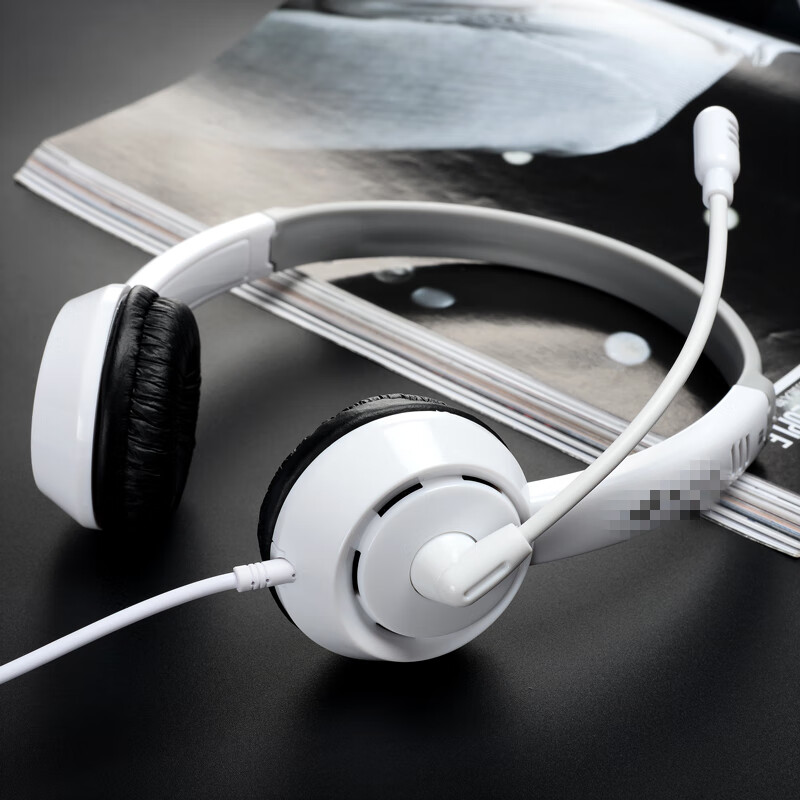 唱歌耳机头戴式 手机全民k歌有线高音质台式电脑笔记本单孔耳麦二合一