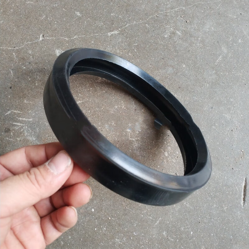 dn125泵车地泵80细石泵管胶圈150管道橡胶密封圈法兰橡胶垫圈配件 125