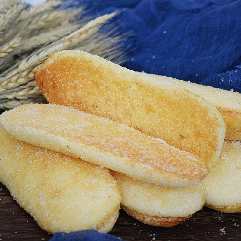 东北特产老式手工糕点长白糕牛舌饼长条糕牛舌头牛舌糕软甜250g 牛舌