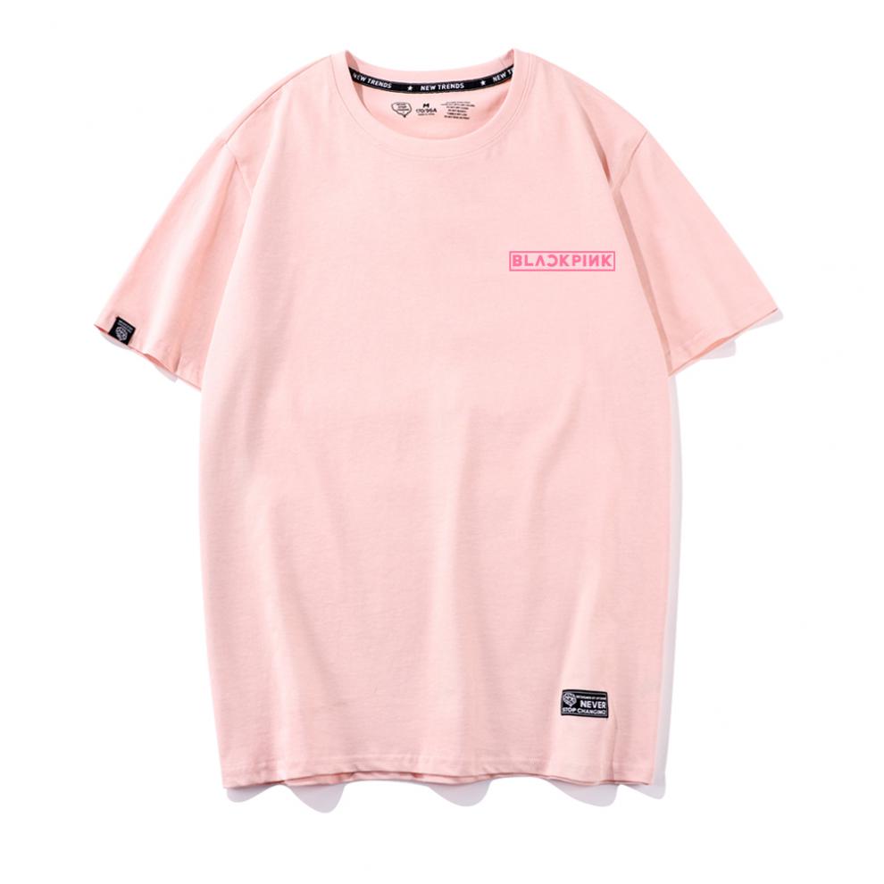 青春有你2lisa同款衣服短袖t恤blackpink打歌服演出服周边 白色 xl