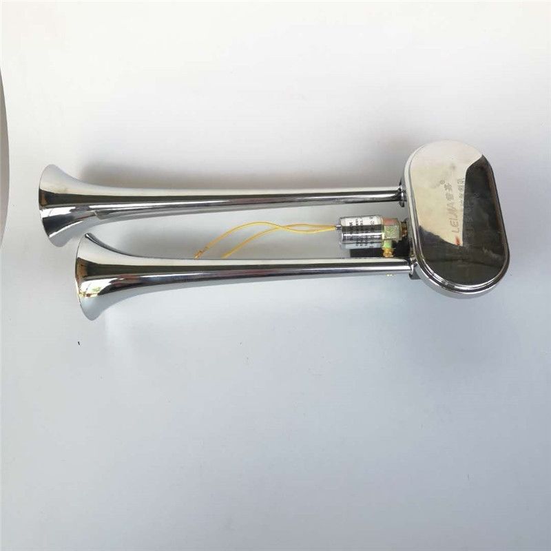 琴音电控气喇叭12v24v爆响货车卡车汽车校车防水超响汽笛挂车喇琴音气