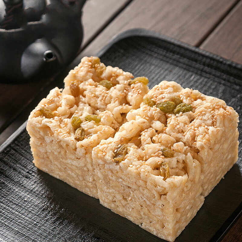 500g西安迎春糕陕西特产传统糕点茶点沙琪玛点心零食