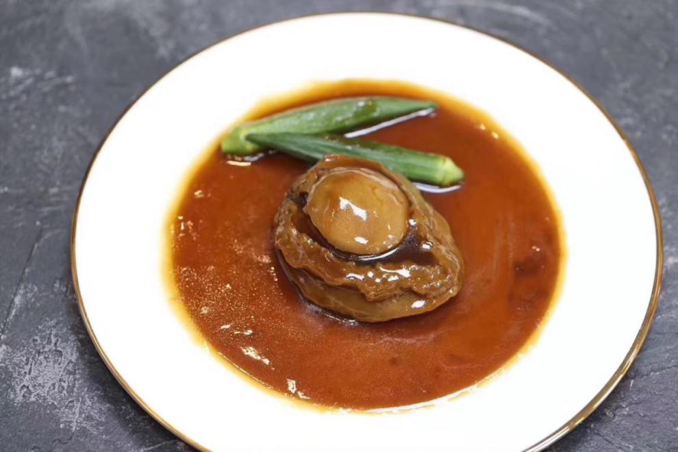 南非干鲍 南非3头鲍鱼 500g/盒 干度好肉厚 佛跳墙溏心 干网鲍酒店