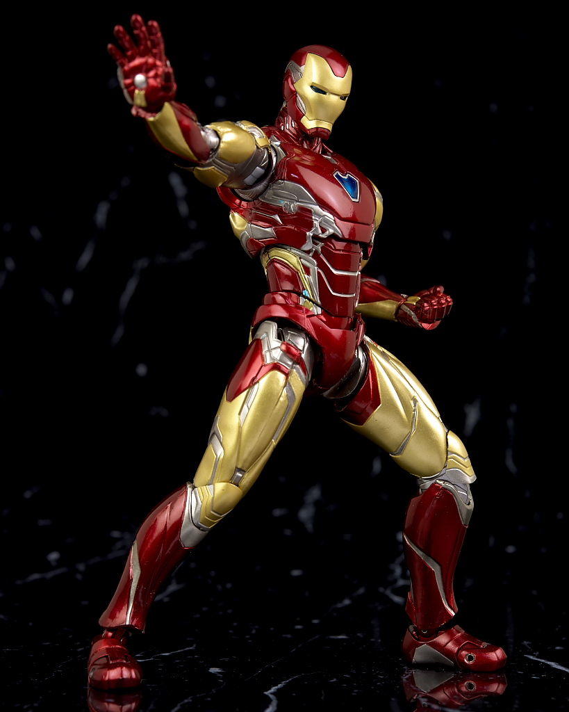 钢铁侠马克50模型复仇者联盟shf钢铁侠合金模型mk50马克85限量版纳米