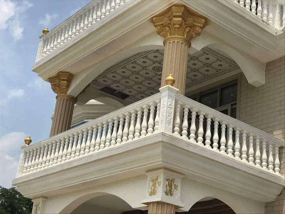 欧式别墅罗马柱模具围栏阳台护栏花瓶栏杆兰花现浇水泥柱建筑用 94