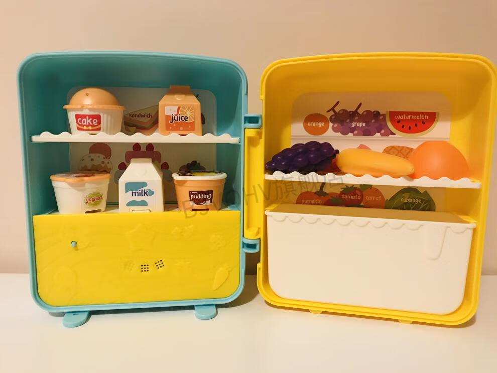 2022新款巧虎会说话的小冰箱巧虎英语游戏冰箱新早教玩具西翼 巧虎