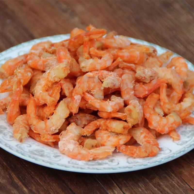 新鲜淡晒金钩海米大虾仁虾米虾干开洋海鲜干货即食品250g
