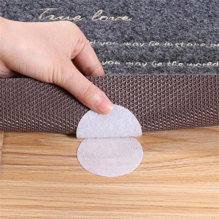 沙发垫固定器被子被单防滑无针固定贴家用防跑无痕粘贴万能贴圆形黑色