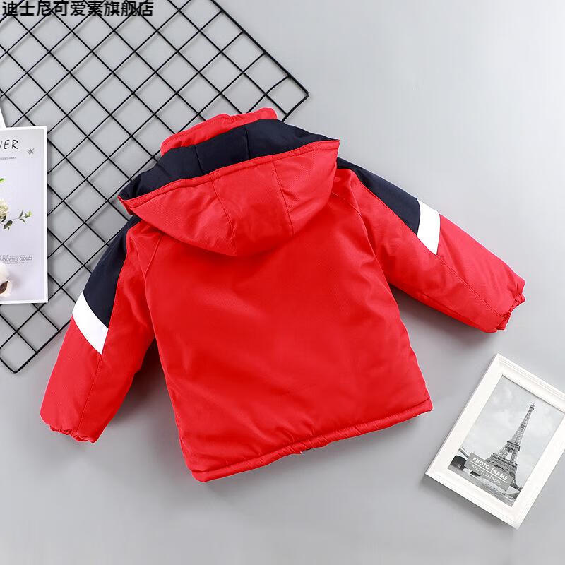 园园服冬季加绒加厚棉衣中长款棉服小学生校服冲锋衣棉袄班服品牌童装