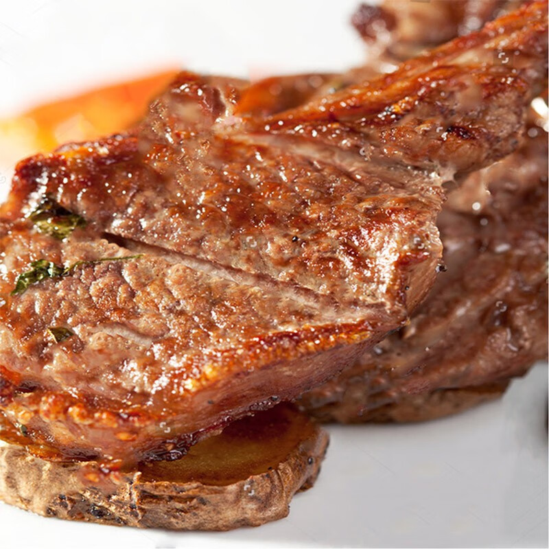 棠鲜生宁夏滩羊肉精修羊排羊腿组合新鲜羊排肉烧烤火锅食材精切羊排精