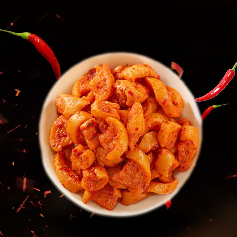正宗莫可比麻辣萝卜干四川渝特产红油香脆榨菜下饭菜红油萝卜干麻辣