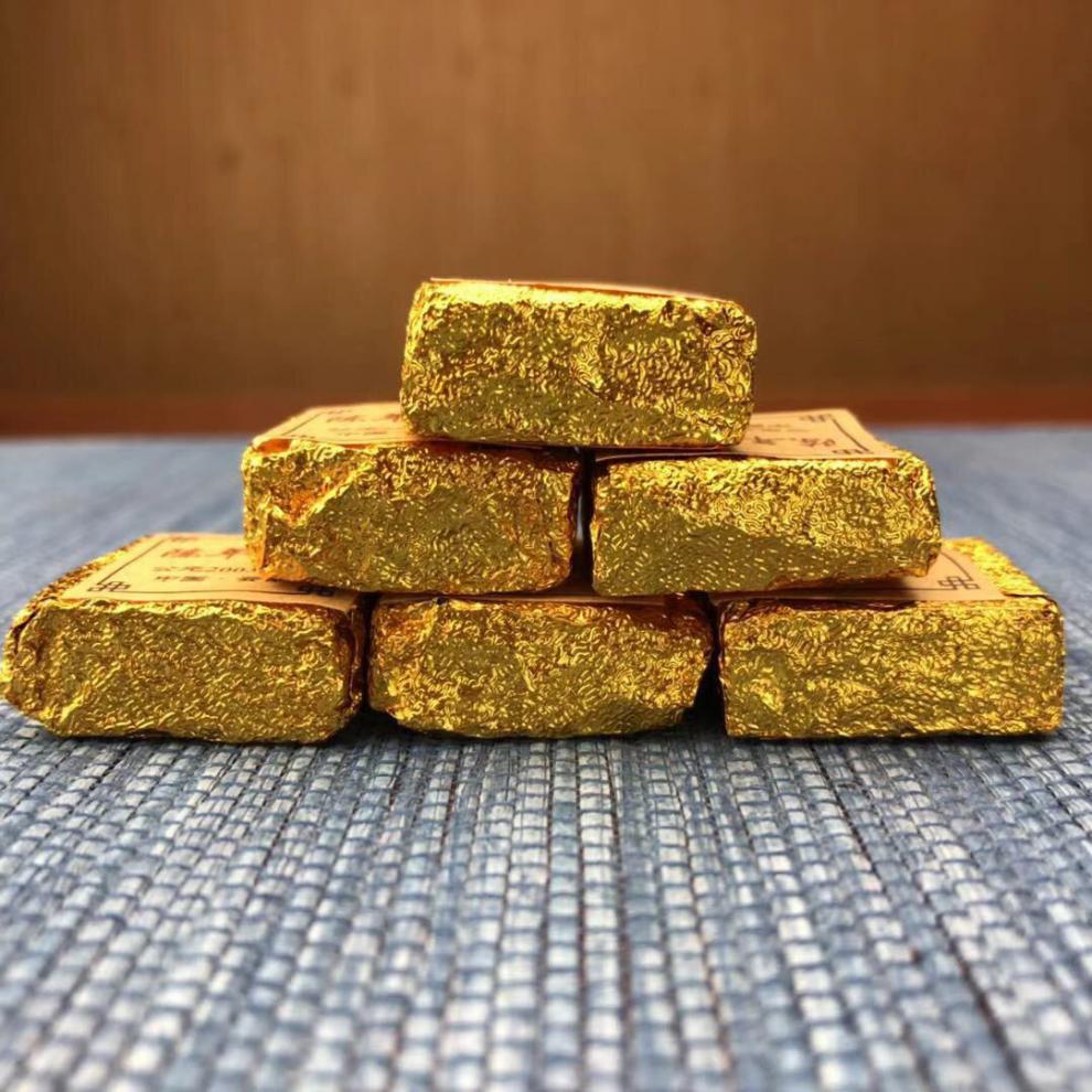 茶茶熟茶小沱茶小金块原味250克