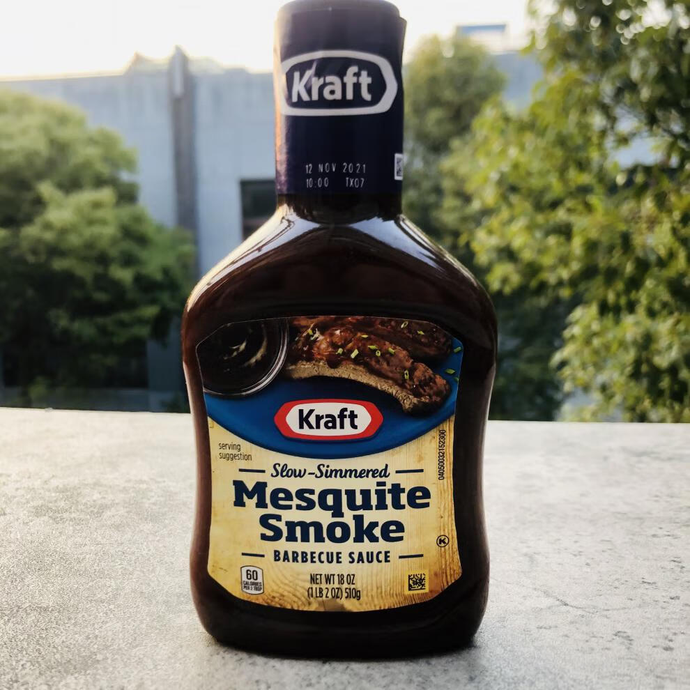kraftoriginalbarbecuesauce美国卡夫原味蜂蜜烧烤调味酱510gmesquite