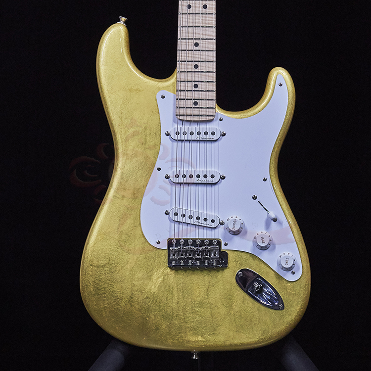 世音琴行fendermbyuriymasterbuiltmasterbuilt金叶子电吉他9216088