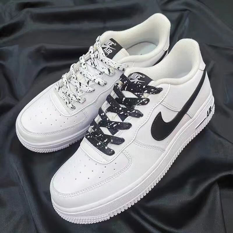 空军一号aj1白黑小权志龙泼墨鞋带绳潮流男女休闲黑色泼墨鞋带140cm一