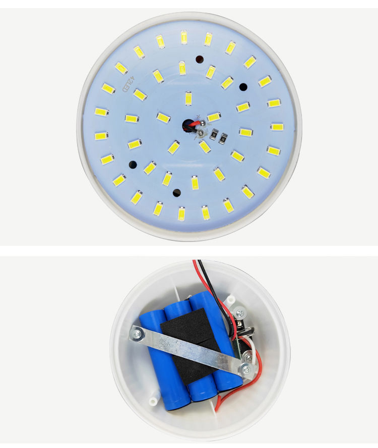 灯地摊灯照明摆摊led充电led灯泡车载野营超亮电量显示500kw760小时