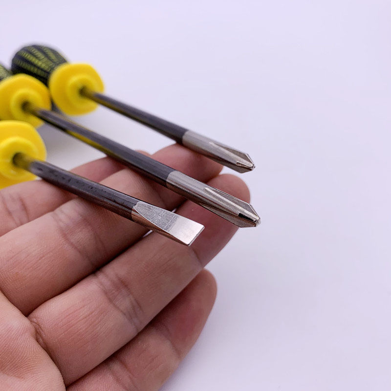 精品常用螺丝刀十字一字硬改锥梅花一字口起子规格齐全 6mm精品螺丝刀