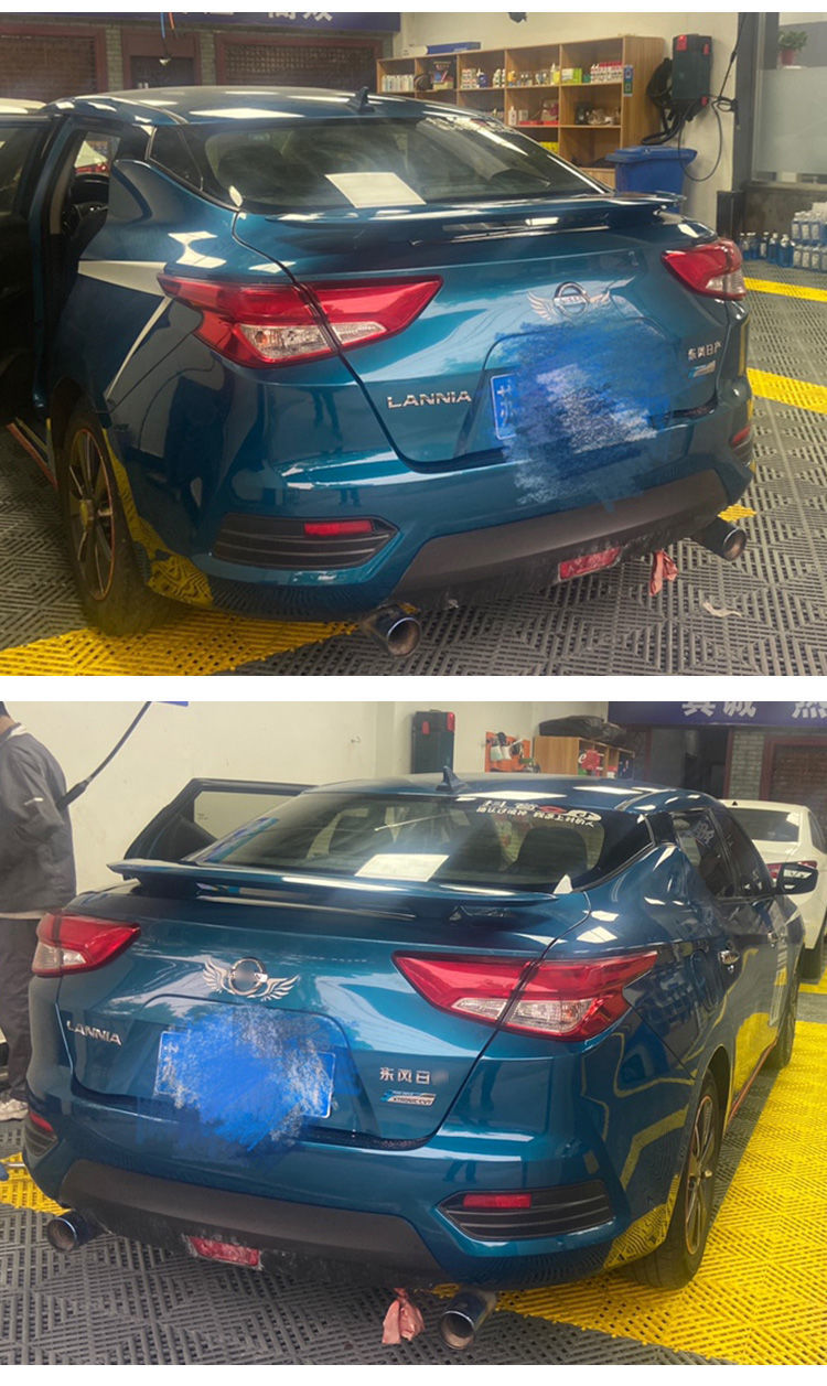 适用于日产蓝鸟尾翼轩逸改装颐达装饰天籁免打孔阳光汽车定风尾翼 原