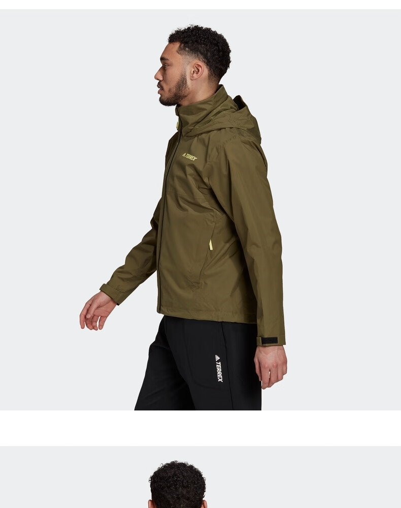 adidas阿迪达斯官网terrex男装抗风透湿防水户外运动连帽