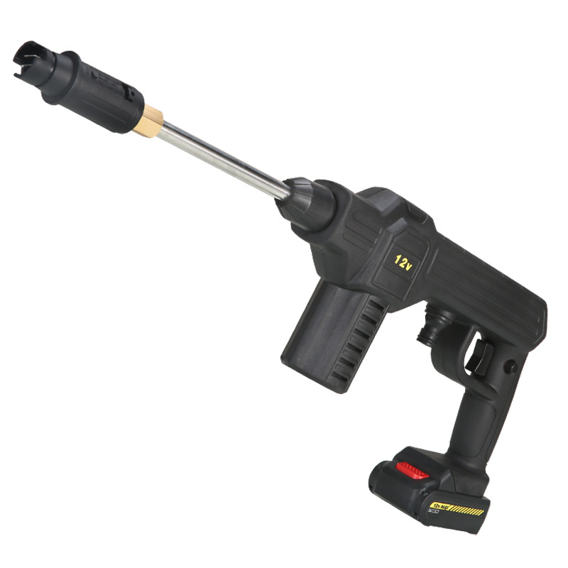 大功率洗车高压水枪洗车机锂电池洗车器家用无线洗车泵打药机 12v锂电