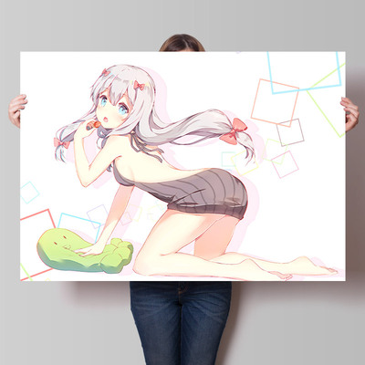 埃罗芒阿老师动漫海报周边二次元和泉纱雾壁纸宿舍卧室超大墙贴纸