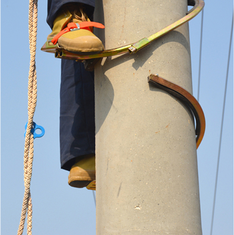 加厚型电工水泥杆脚扣登杆神器电信电线杆脚爬脚钩路灯杆定制 250型6