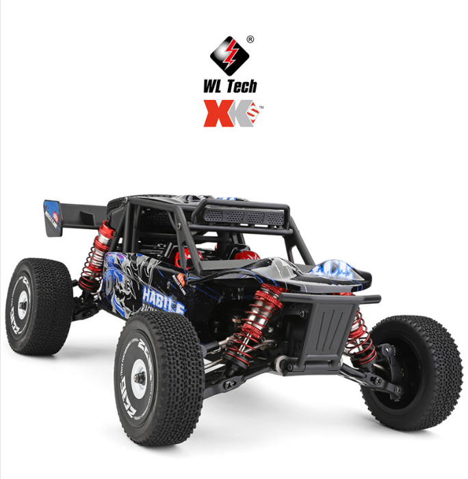 伟力124018124019全比例高速四驱竞速遥控车越野沙漠卡车144001124019